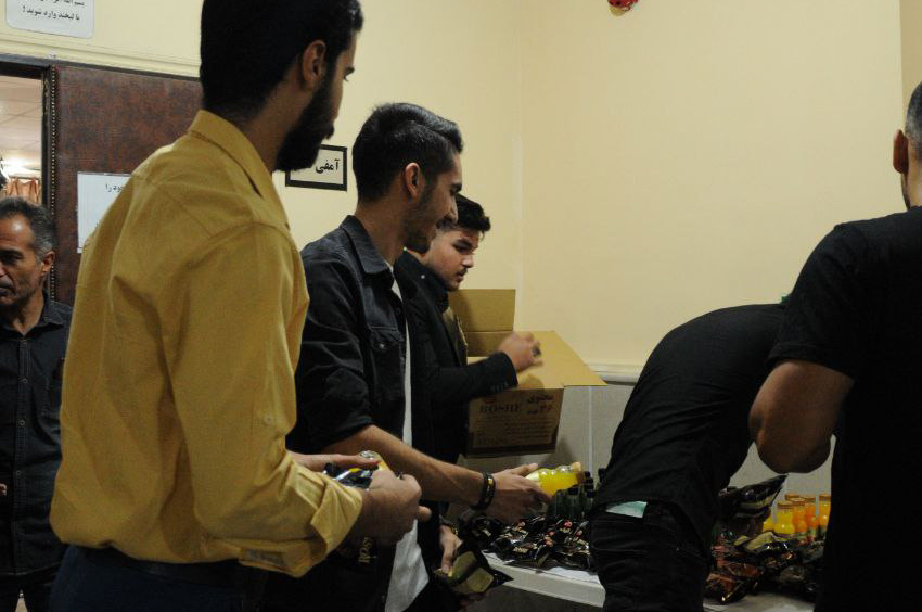 سمینار بزرگ کیک بوکسینگ تهران 15 پذیرایی و استراحت سیمینار بزرگ کیک بوکسینگ استاد سید محمد موسوی