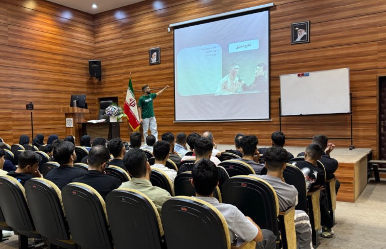 سمینار علم تمرین کیک بوکسینگ 8 سمینار علم تمرین کیک بوکسینگ استاد سید محمد موسوی