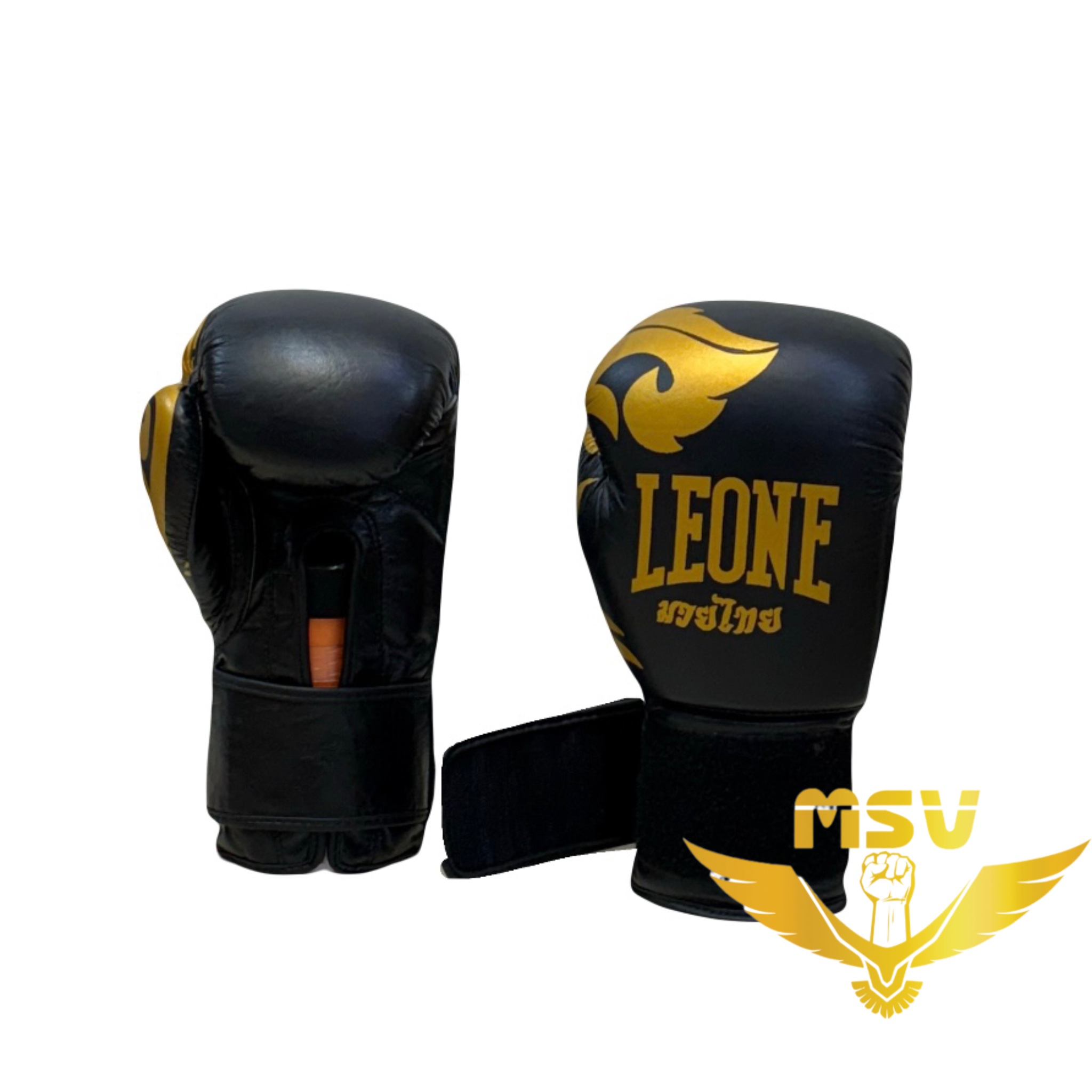 دستکش بوکس چرم طبیعی لئون LEONE