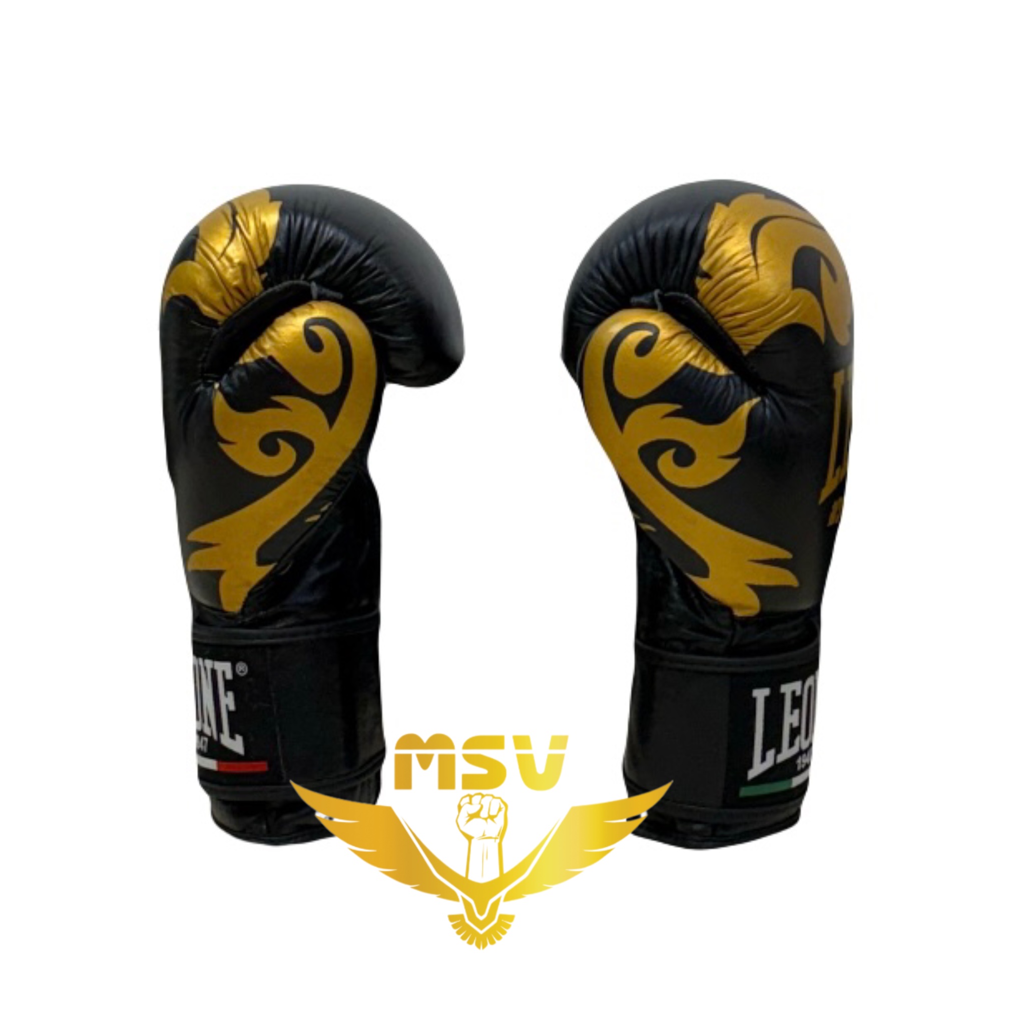 دستکش بوکس چرم طبیعی لئون LEONE