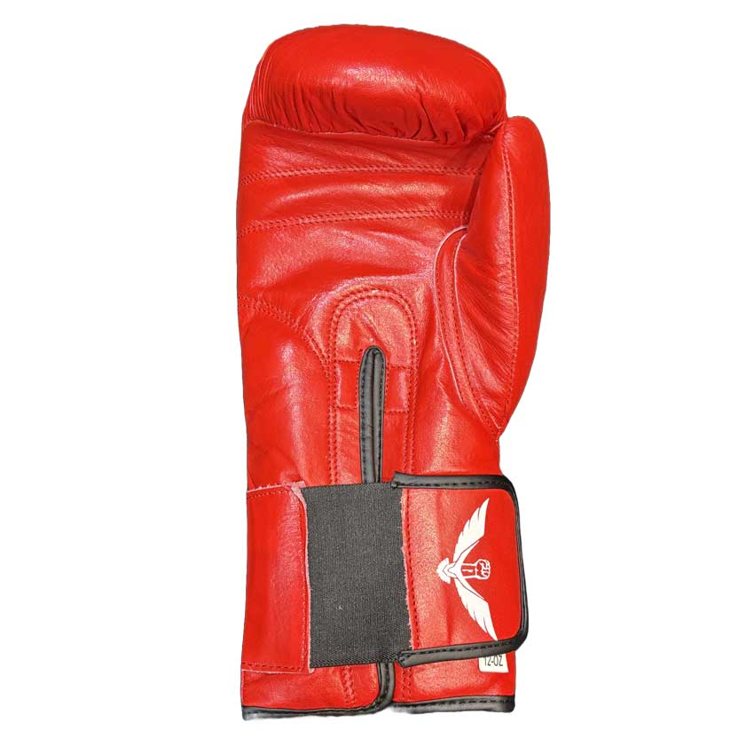 دستکش بوکس تمام آتل فول آتل elite evershield MSV قرمز پشت دستکش