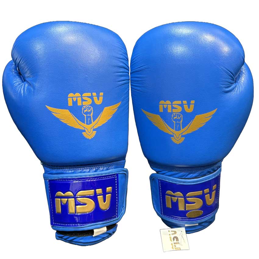 دستکش بوکس حرفه‌ای سرگِرد چرم گاومیش MSV