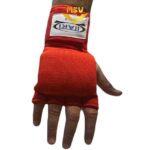 باند بوکس دستکش آماده مشکی و قرمز طرح باند