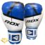 دستکش بوکس چرم طبیعی آر دی ایکس RDX آبی