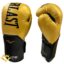 دستکش چرم بوکس اورلست everlast طلایی مشکی