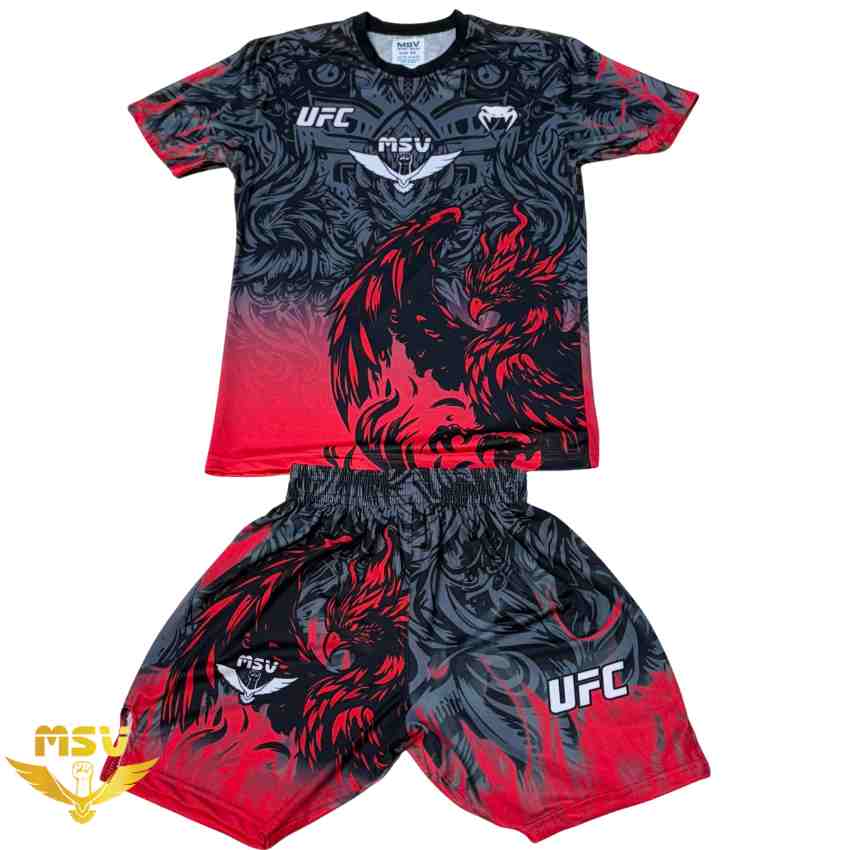 ست رزمی UFC ونوم Venum MSV فلامنت قرمز