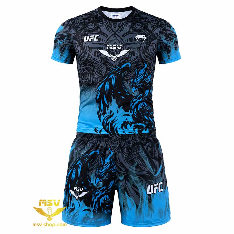 ست-رزمی-UFC-ونوم-Venum-MSV-ققنوس-فلامنت-در-۴-رنگ-آبی