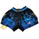 شلوارک رزمی فرتکس | Fairtex طرح آبی آتشین