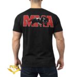 تی شرت سوپر نخ پنبه اعلا طرح ام ام ای MMA پشت
