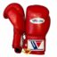 دستکش بوکس وینینگ _ Winning چرم طبیعی درجه یک قرمز