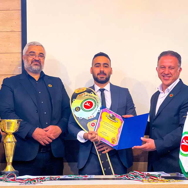 کسب مفام محمد موسوی مربی کیک بوکسینگ