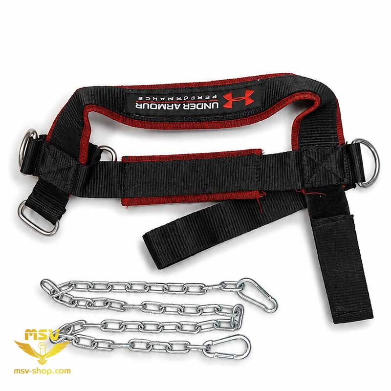 تسمه-گردن-طرح-Under-Armor-اجزای-باز-کنار-هم