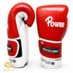 دستکش بوکس چرم طبیعی پاور | Power | چرم گاومیش
