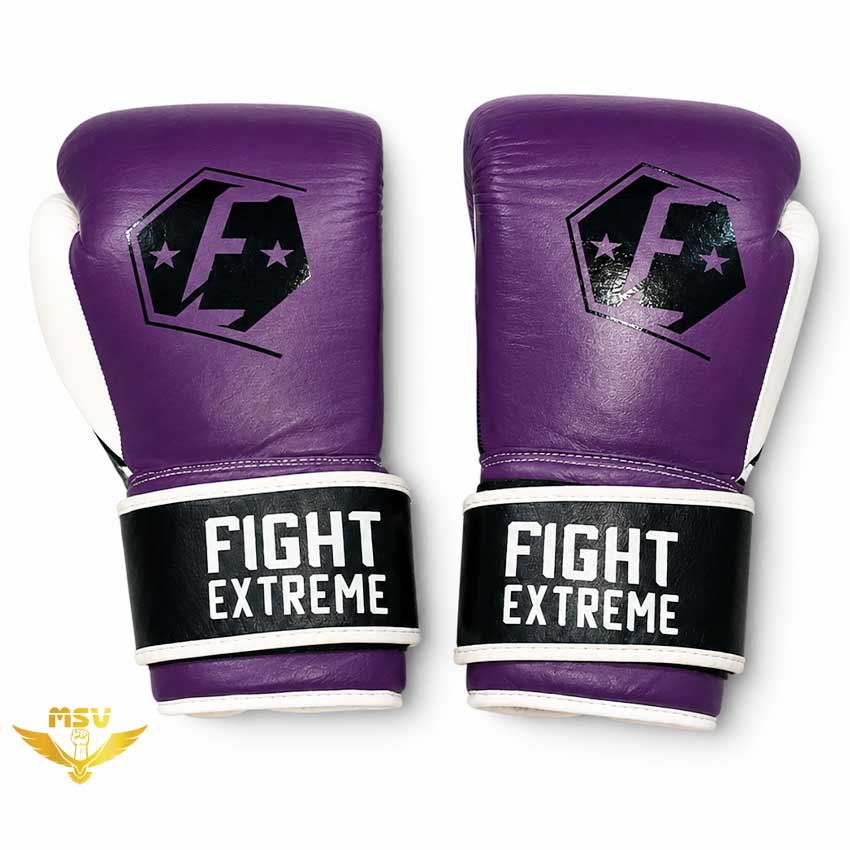 دستکش-چرم-گاومیش-Extreme-Fight-رنگ-خاص-بنفش-10-اونس-2