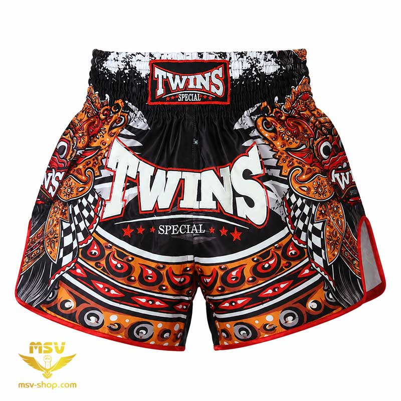 شورت رزمی طرح اژدها تویینز Twins جلو شورت افکت روح