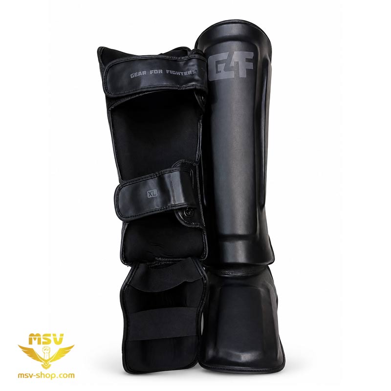ساقبند اسپارینگ اورجینال سفارش اروپا گیِر فور فایترز Gear For Fighters پشت و روی ساقبند و آستر