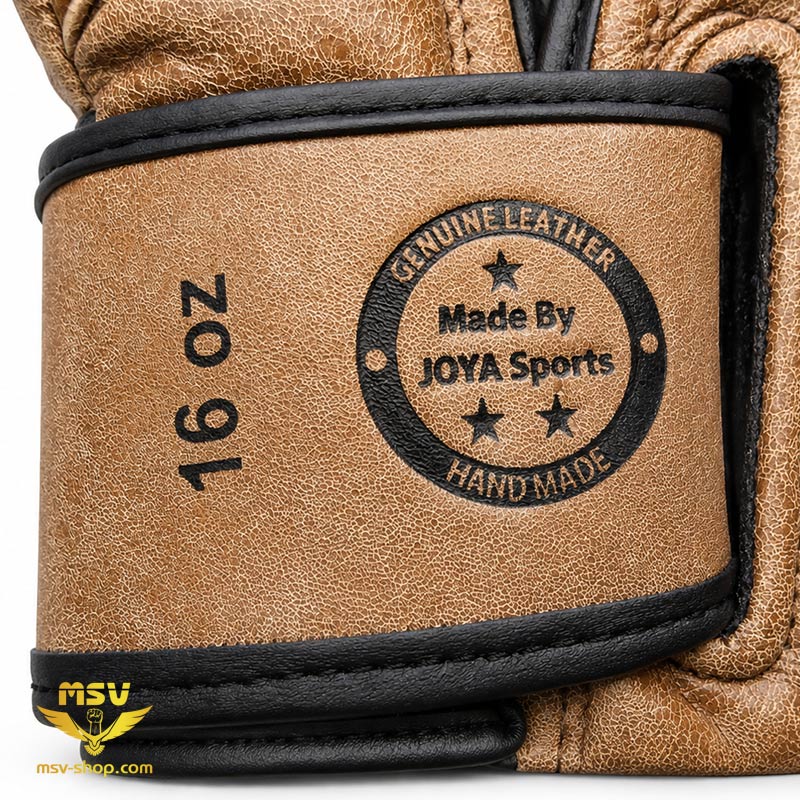 مارک genuine leather دست ساز دستکش بوکس حرفه‌ای جویاگر Joyagear طرح هایابوسا اورجینال