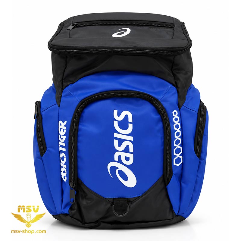 کوله پشتی ورزشی طرح اسیکس 20 لیتری درجه یک Asics با جای کفش 4 کوله پشتی ورزشی طرح اسیکس Asics درجه یک با جای کفش رنگ آبی روبرو کوله ورزشی