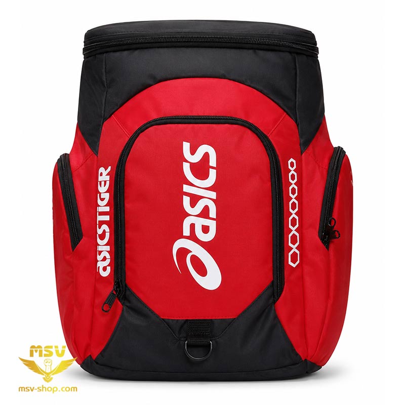 کوله پشتی ورزشی طرح اسیکس 20 لیتری درجه یک Asics با جای کفش 2 کوله پشتی ورزشی طرح اسیکس Asics درجه یک با جای کفش رنگ قرمز کوله ورزشی پر