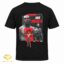 تیشرت رزمی جان جونز Jon Jones مشکی طرح رو  طرح پشت UFC