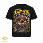 تیشرت رزمی طرح جرونتا دیویس Grevonta Davis پشت، Tank رو