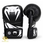 دستکش ام ام ای MMA ونوم VENUM چرم طبیعی گاومیش ایکس لارج - سفید