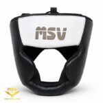 کلاه بوکس و رزمی چرم طبیعی فک و گونه دار MSV اورجینال