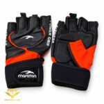 دستکش بدنسازی و دوچرخه‌سواری Marathon چرمی Power Grip